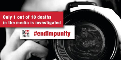 IFJ launches global campaign to end impunity for crimes against journalists